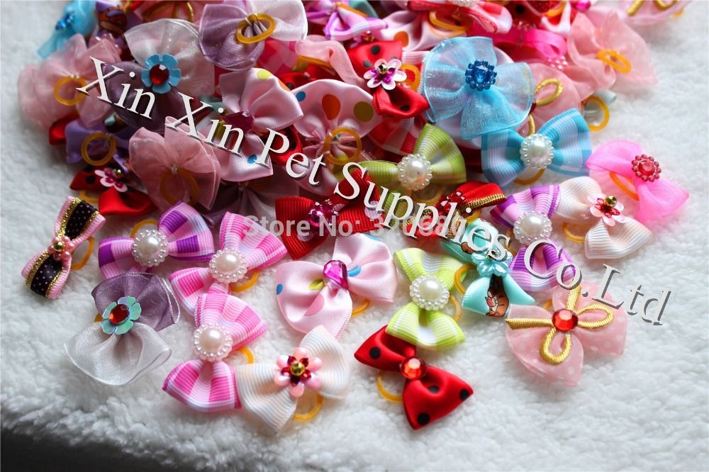 2015 New Wholesale Mix Styles 200pcs/lot Top Quality Pearls Style dog bows pet hair bows for Festival dog hair grooming products, Randomly
2015 New Wholesale Mix Styles 200pcs/lot Top Quality Pearls Style dog bows pet hair bows for Festival dog hair grooming products, Randomly