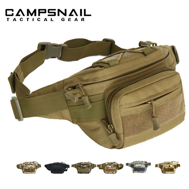 Outdoor Army Tactical Waist Bags Molle Belt Waist Hip Fanny Pack Bag