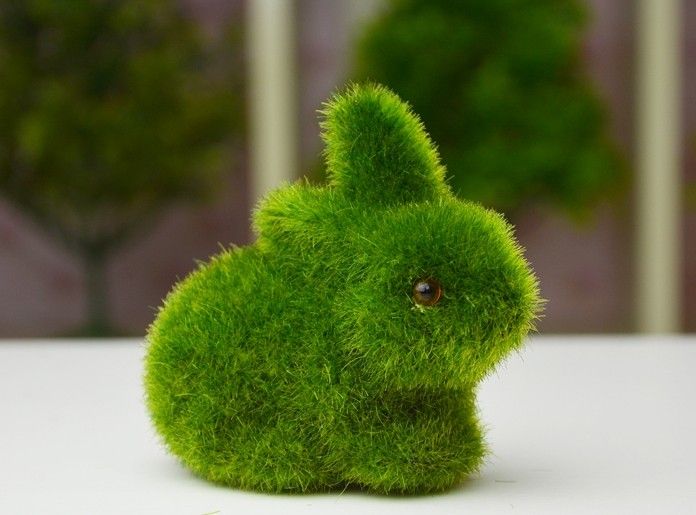 Best Hot Salest!!!moss Covered Artificial Grass Turf Ornaments