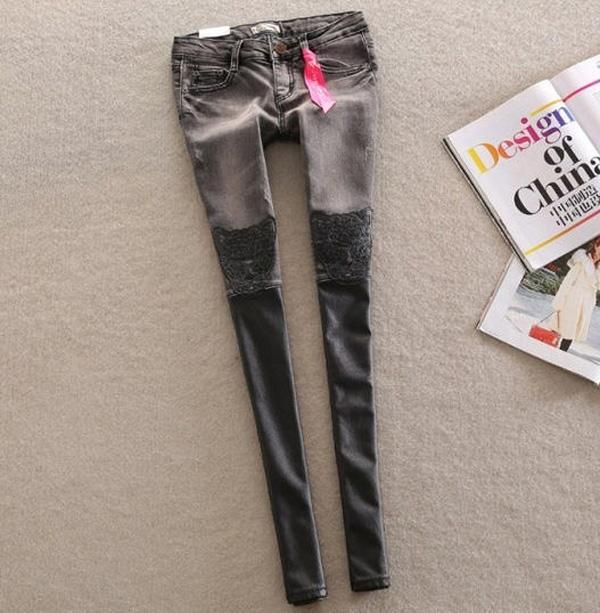2015 winter women velvet leggings fashion PU leather patchwork jeans pants Leopard head close-fitting low-waist leggings E584, As picture
2015 winter women velvet leggings fashion PU leather patchwork jeans pants Leopard head close-fitting low-waist leggings E584, As picture