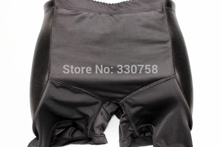 Women's Fixed Padded Fake Hip Panties Medium Waist Boyshorts Traceless Anti Emptied Knickers Underpants Lingerie Only Plump Hip