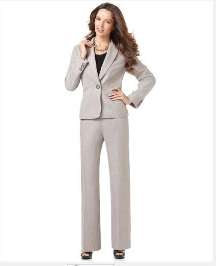 gray colour suit ladies