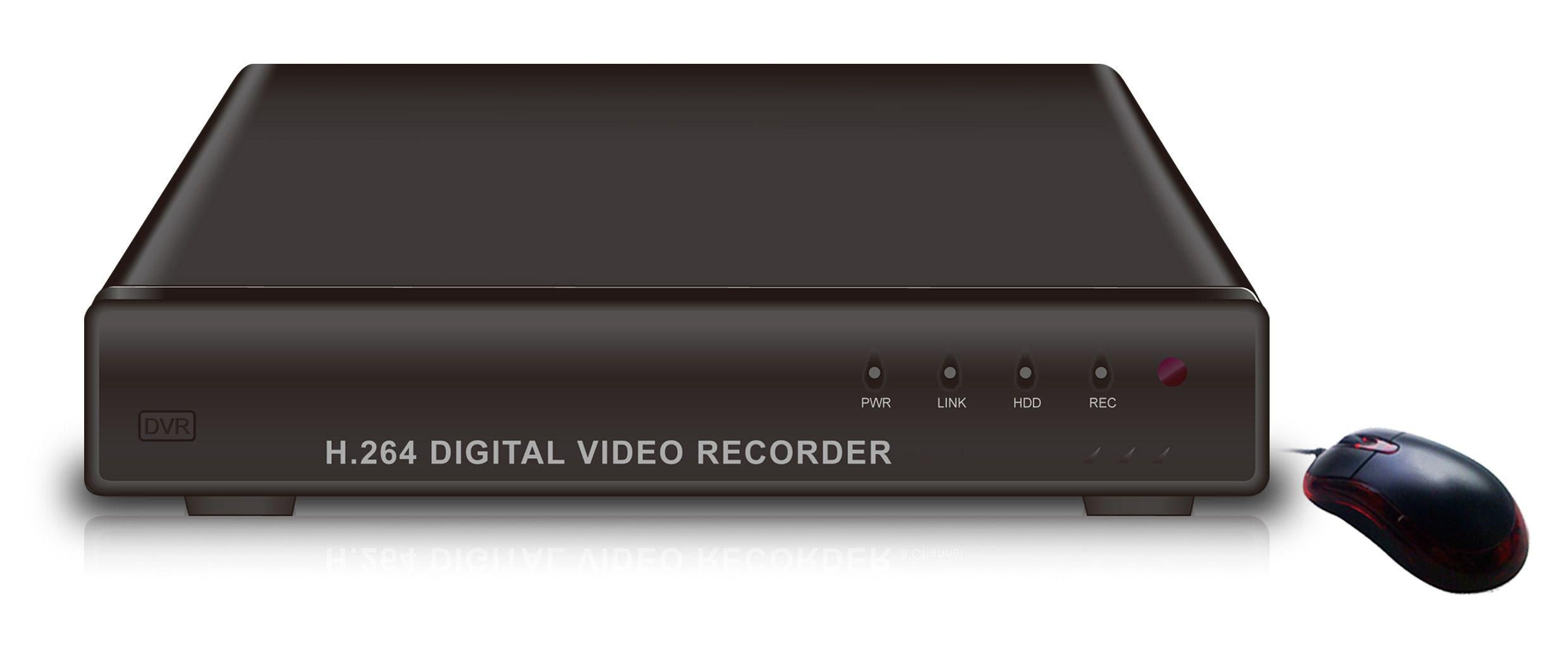 H.264 Digital Video Recorder/4 Chinnels Bnc/4ch H.264 Dvr/Surveillance