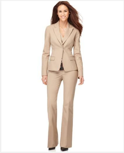 Beige suits for women Shop for work suits for women at nichapie.ml Browse office-ready pantsuits, skirt suits and complete suit outfits from top brands. Free shipping and returns.