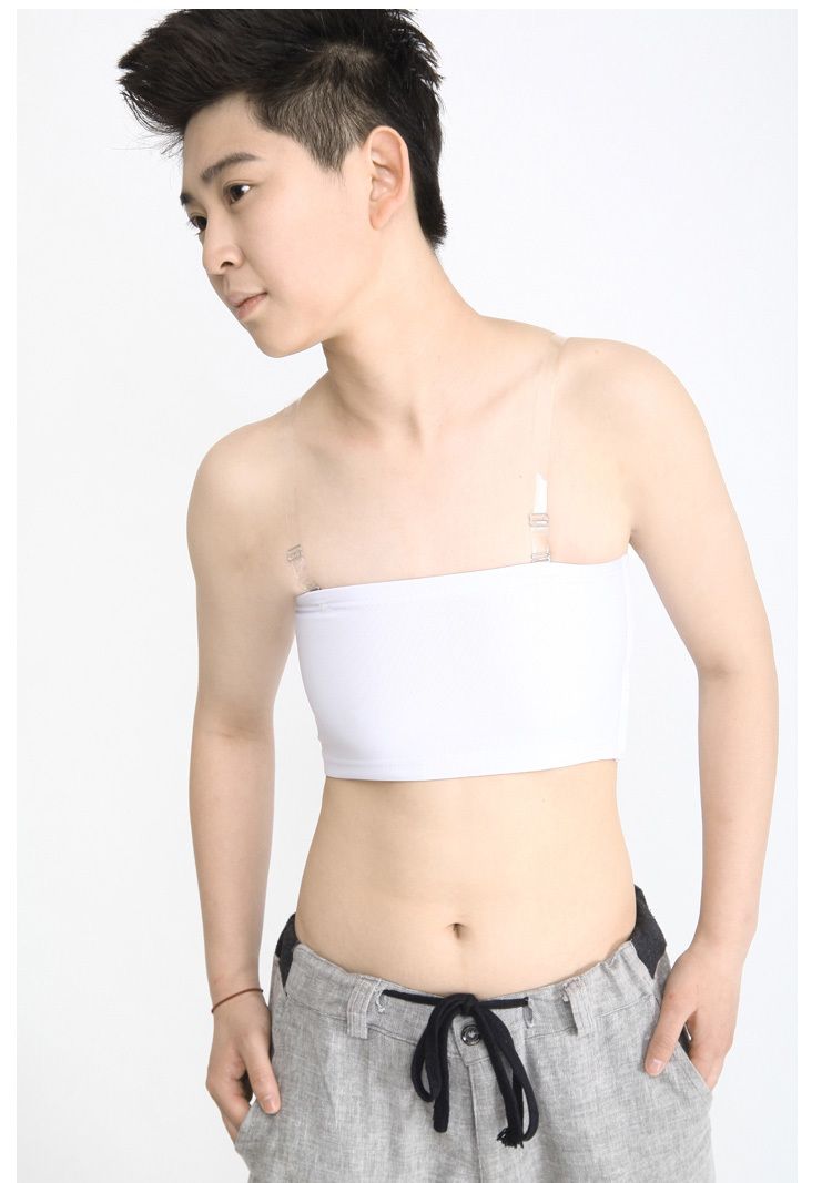 Strapless Flat Chest Breast Binder Transgender Lesbian Tomboy Cosplay