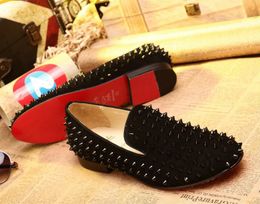 red spiked loafers for men red spiked loafers for men