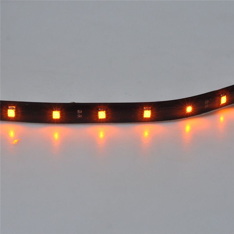 5 *15 LED 12V 30cm Yellow Car Flexible Waterproof Strip Light Car LED lighting Undercar Auto Decoration Lamp for Yacht Car 5 *15 LED 12V 30cm Yellow Car Flexible Waterproof Strip Light Car LED lighting Undercar Auto Decoration Lamp for Yacht Car