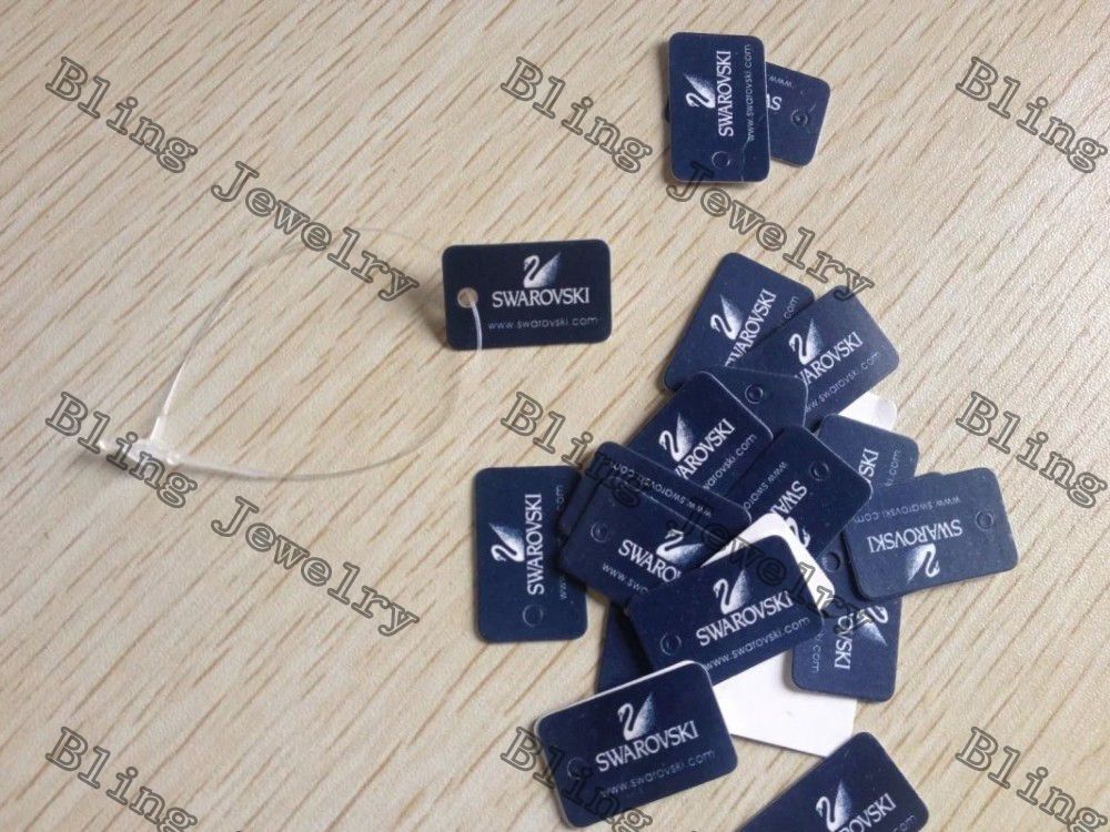 Best Wholesale Made With Swarovski Elements Jewelry Label Tags Necklace
