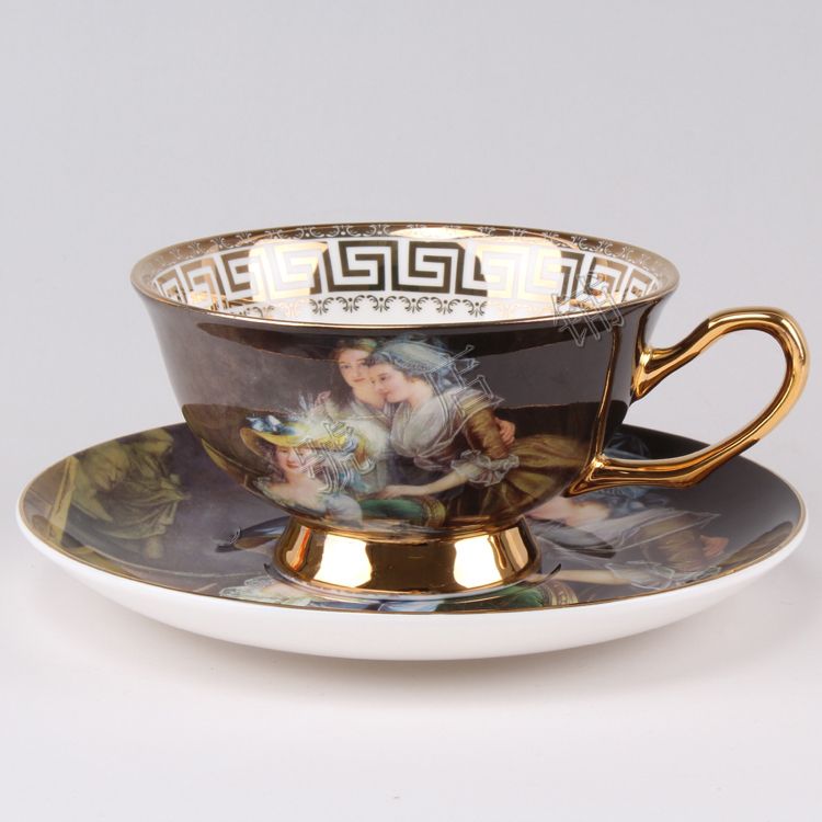 tea saucers  European Vintage  Saucers  mug china and cheap vintage Cheap royal cups bone And Tea Cups