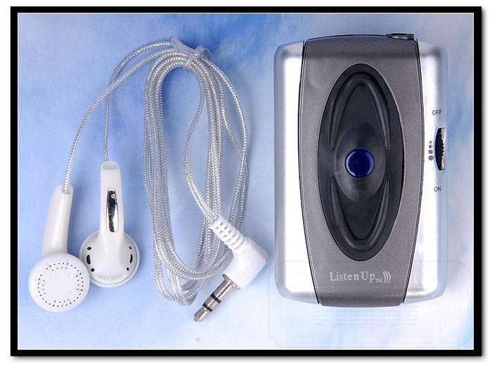 P29 Listen Up Hearing Aid Device Spy Sound Amplifier Hoya Vision Care