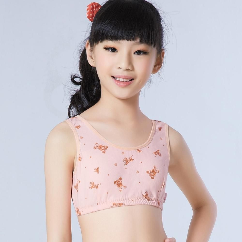 Wholesale-Bras for Kids Girl Cute Print Bra 100% Cotton Vest 10-15 ... Wholesale-Bras for Kids Girl Cute Print Bra 100% Cotton Vest 10-15 ...