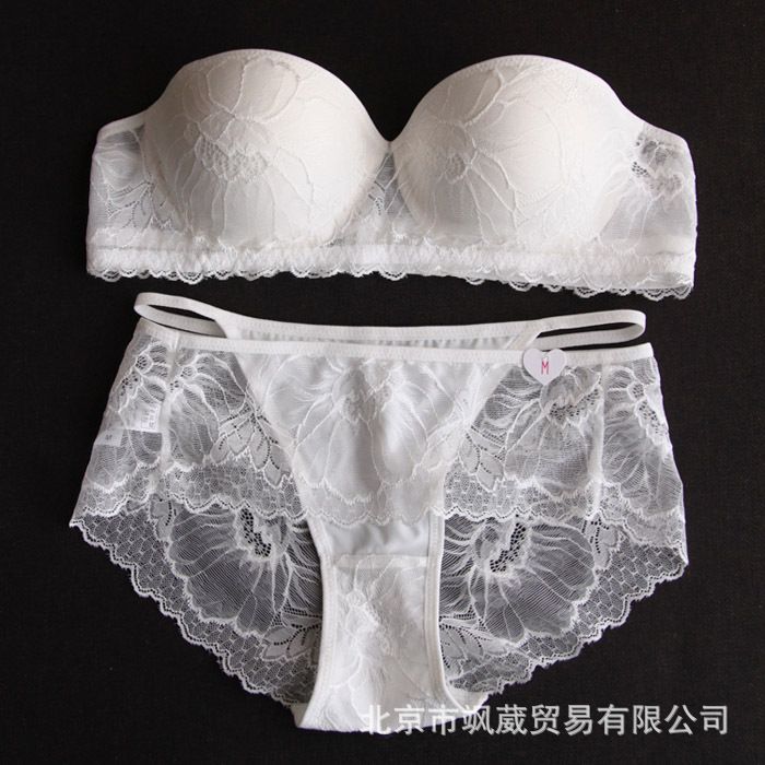 Wholesale-New arrival Cocktail dress sexy lacebra brief set super sex bride summer bra set large size woman underware SW1022