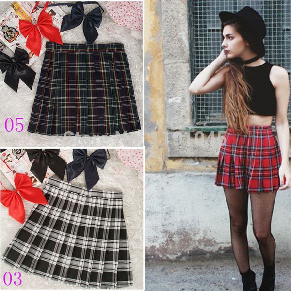 Wholesale- 2017 Hot Midi Pleated Women Skirts High Waist Red A-Line Short Skirts Uniforms School Tartan Plaid Skirt Saias, 01
Wholesale- 2017 Hot Midi Pleated Women Skirts High Waist Red A-Line Short Skirts Uniforms School Tartan Plaid Skirt Saias, 01
