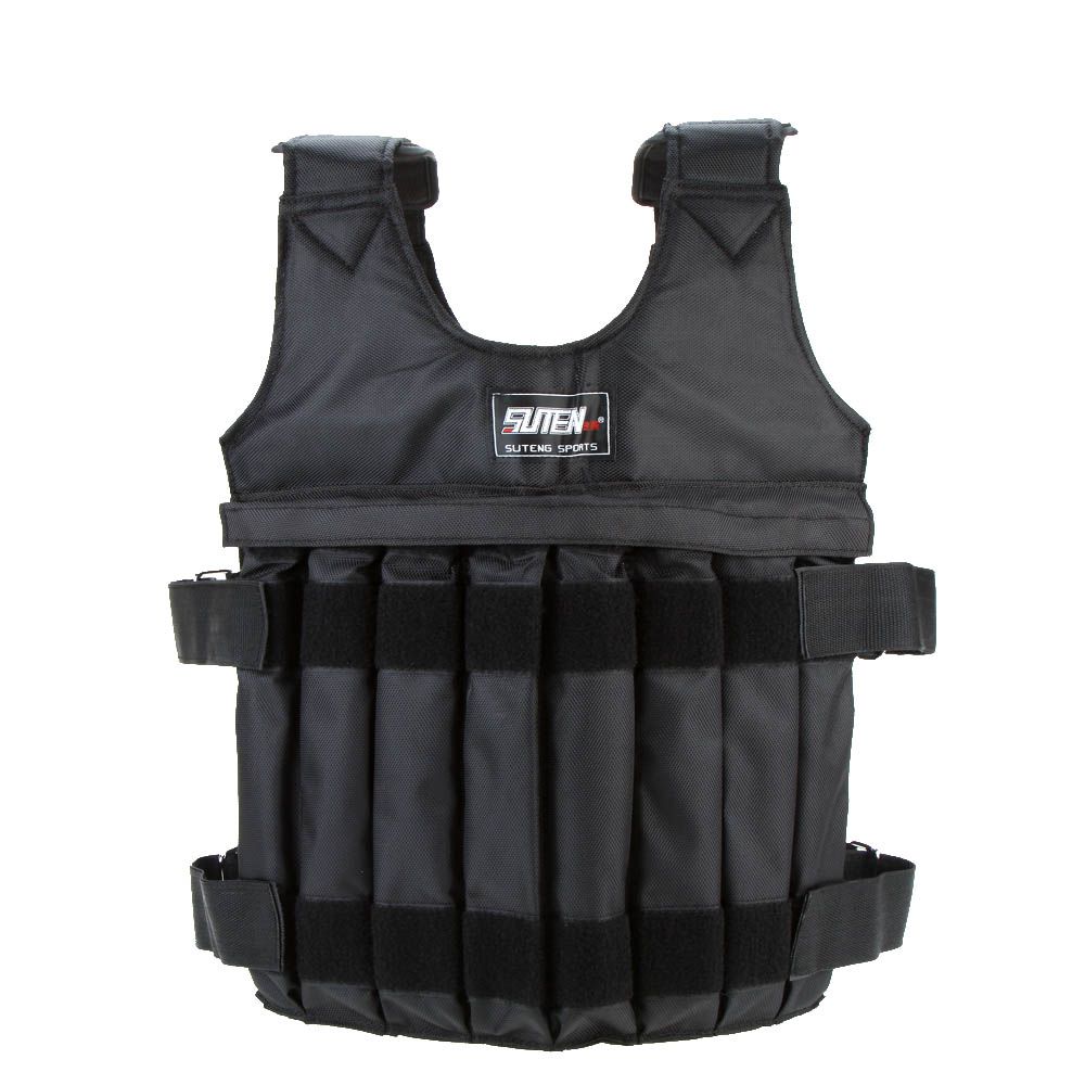 Wholesale-Adjustable Weighted Vest Max Loading 20kg Weight Jacket Exercise Boxing Training Waistcoat Fitness Equipment for Sanda sparring
