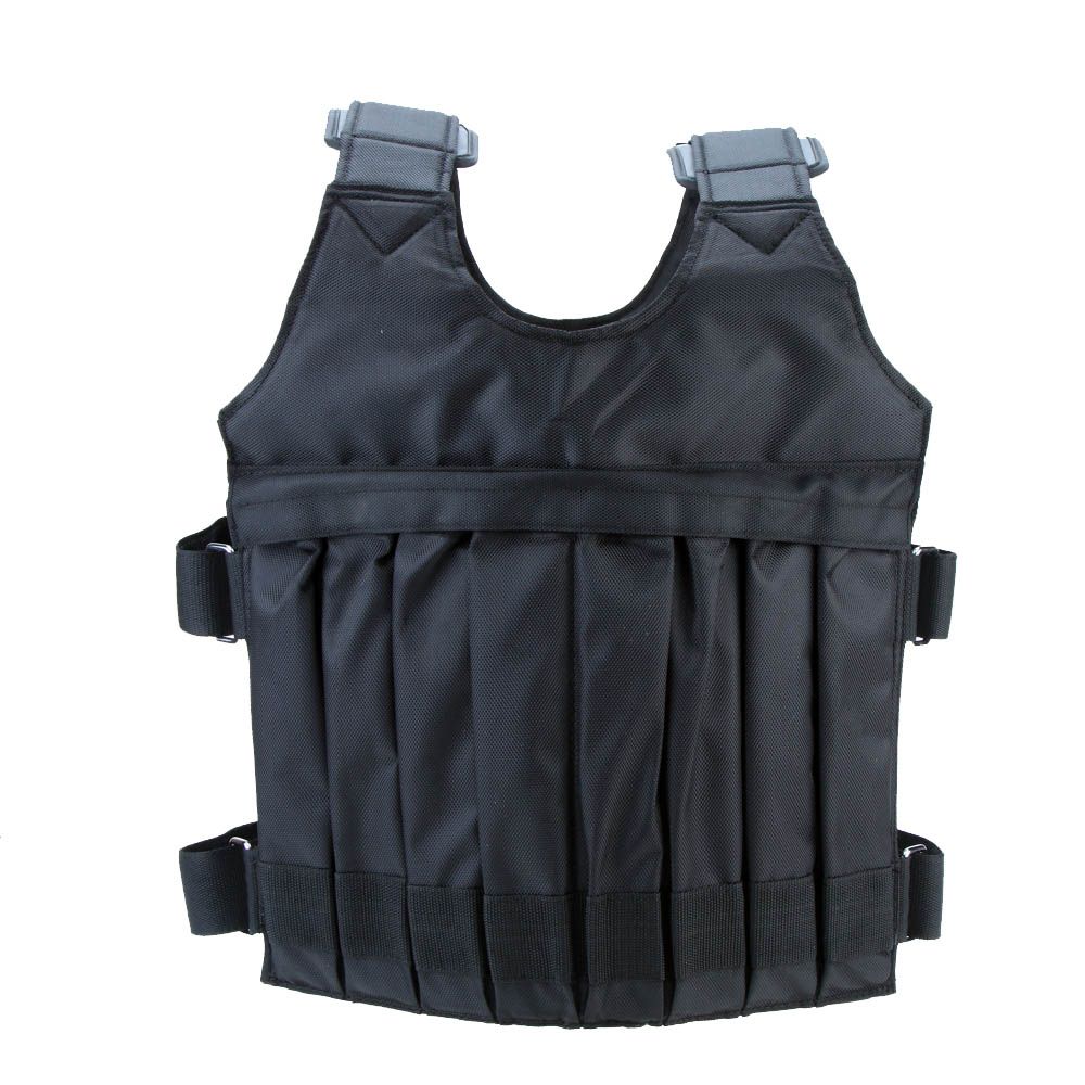 Wholesale-Adjustable Weighted Vest Max Loading 20kg Weight Jacket Exercise Boxing Training Waistcoat Fitness Equipment for Sanda sparring
