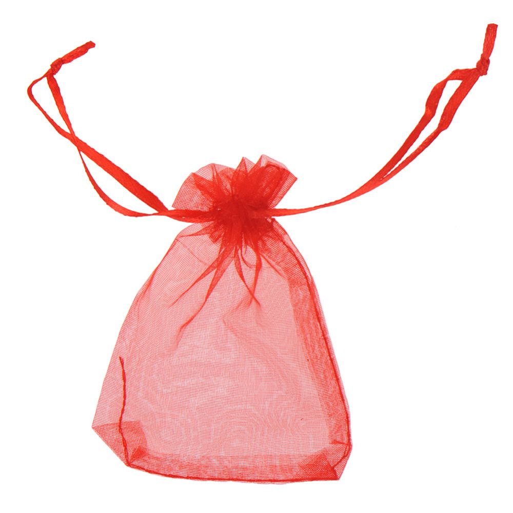Wholesale-Hottest 7*9cm Solid color silk pearl yarn bags/jewelry accessories storage bag 1pcs/lot Dropping Order Support