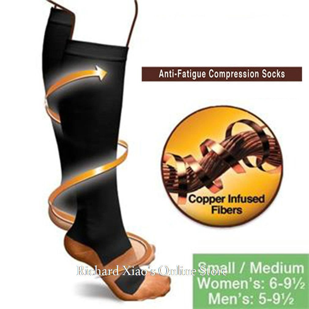 Wholesale-Fashion Comfortable Relief Soft Men's & Women's Socks Anti-Fatigue Compression Socks Soothe Tired Legs
