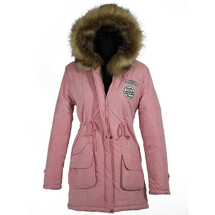 Wholesale-2015 New Long Parkas Female Women Winter Coat Thickening Cotton Winter Jacket Womens Outwear Parkas for Women Winter