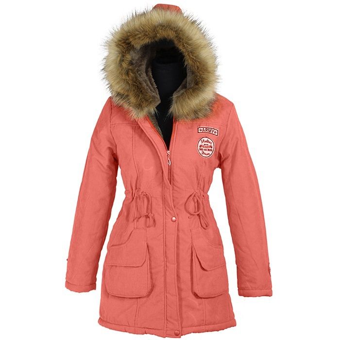 Wholesale-2015 New Long Parkas Female Women Winter Coat Thickening Cotton Winter Jacket Womens Outwear Parkas for Women Winter