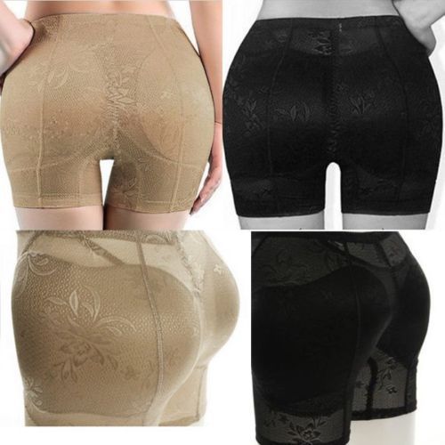 Wholesale-New Women Padded Full Butt Hip Enhancer Panties Shaper Underwear Ladies