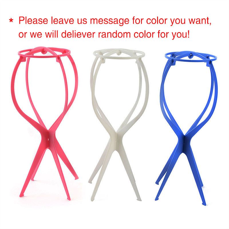 Wholesale-Top Quality Head Hat Cap Holder Wigs Stand Display Tool Hair Accessories Portable Folding Wig Stands Hair Accessory