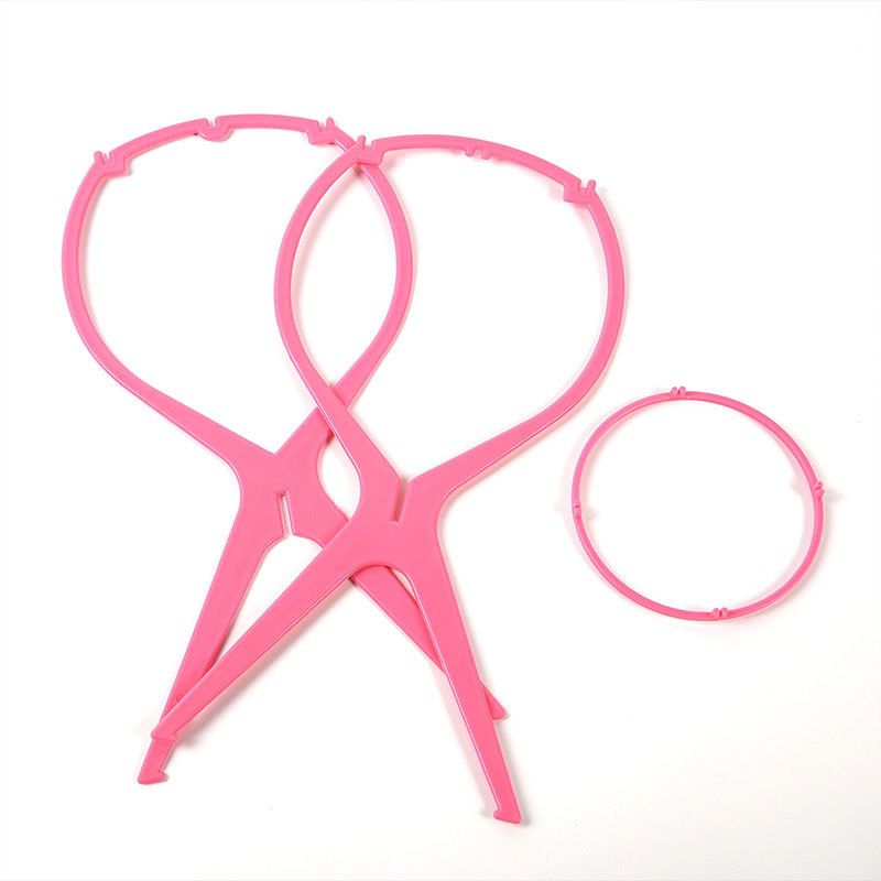 Wholesale-Top Quality Head Hat Cap Holder Wigs Stand Display Tool Hair Accessories Portable Folding Wig Stands Hair Accessory