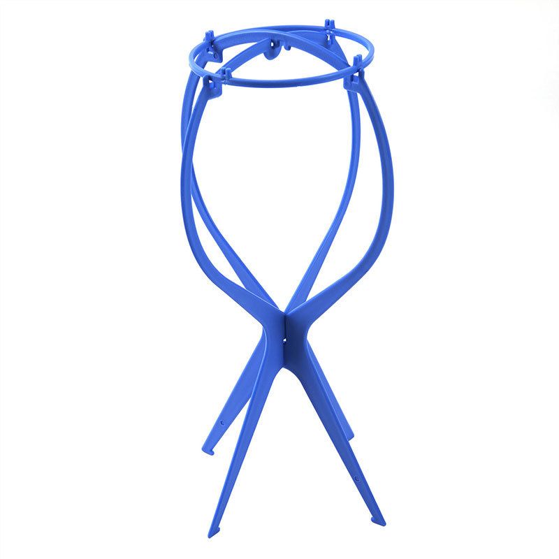 Wholesale-Top Quality Head Hat Cap Holder Wigs Stand Display Tool Hair Accessories Portable Folding Wig Stands Hair Accessory