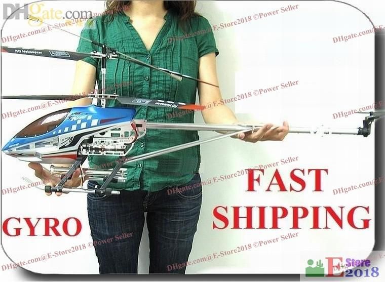 36 3.5ch Electric Rc Helicopter Big Metal Body Alloy Sky King Huge Gyro