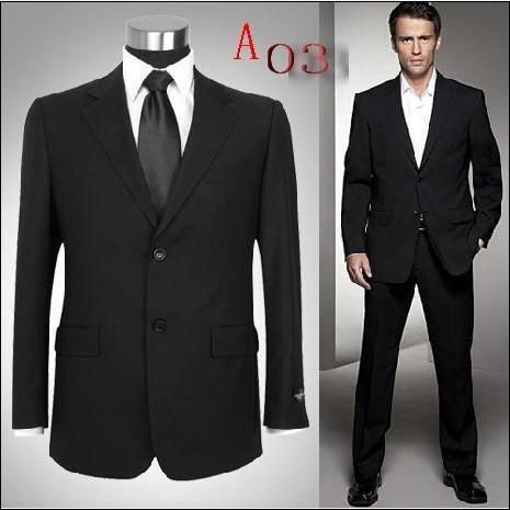 New Luxury Black Men's Wedding Dress Prom Clothing Groom Tuxedosclothes+pants Online with $107.86/Piece on Mygirlsdress's Store | DHgate.com