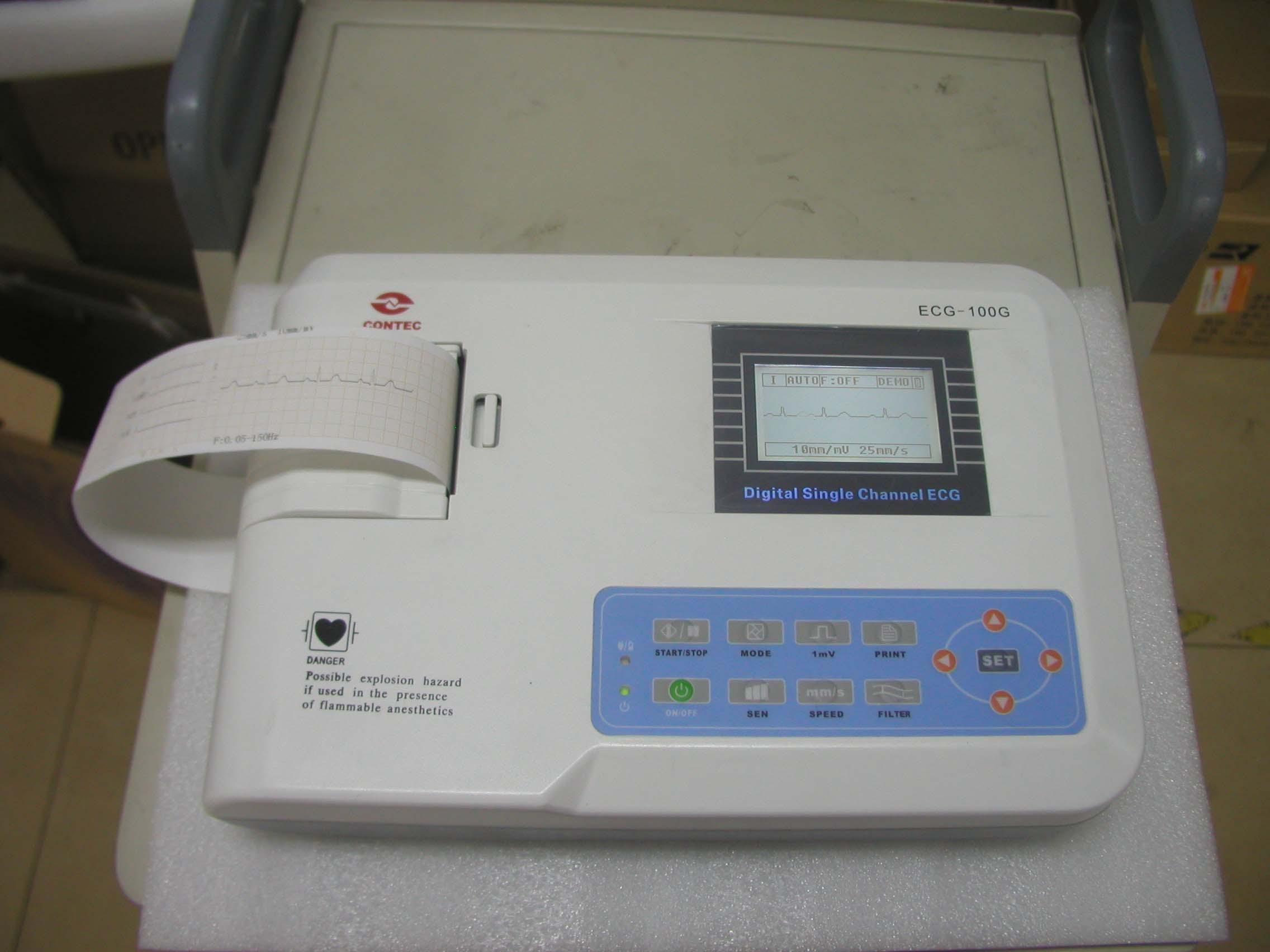 Walker Medical Supply New Contec 1 Chan12 Leads Ecg Ekg Machine