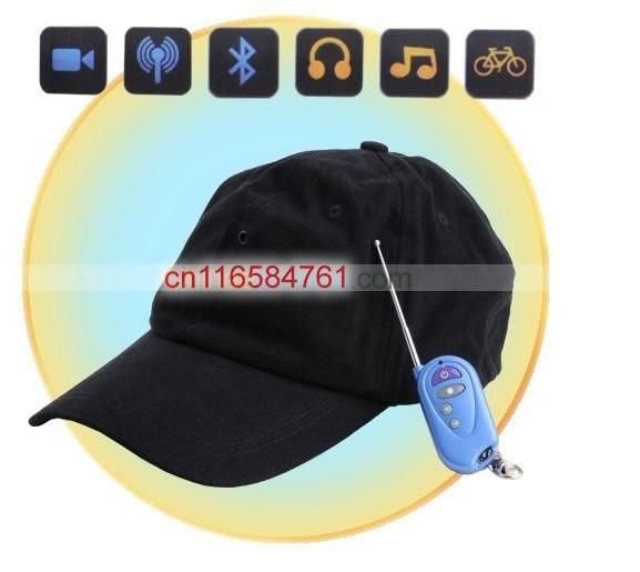Bluetooth Spy Hat /Cap Mini Hidden Camera Dvr Camcorder With Mp3 Function Hidden Camera