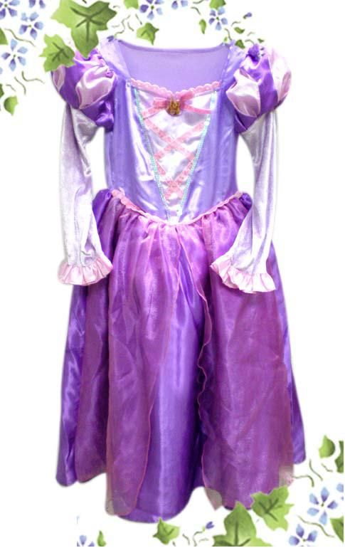 Wholesale - RUPANZEL PURPLE long sleeves kids fancy dress up children ...