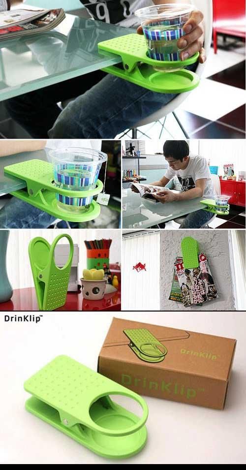 Hot Drinklip Office Coffee Cup Holder Drink Holder Keeper Cup Clip