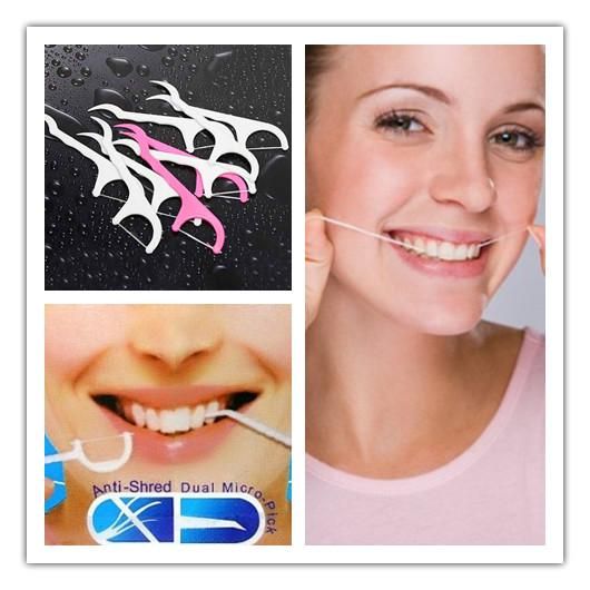 Hot /Kit Flosser Dental Floss Sticks Dental Floss Tooth Floss Teeth