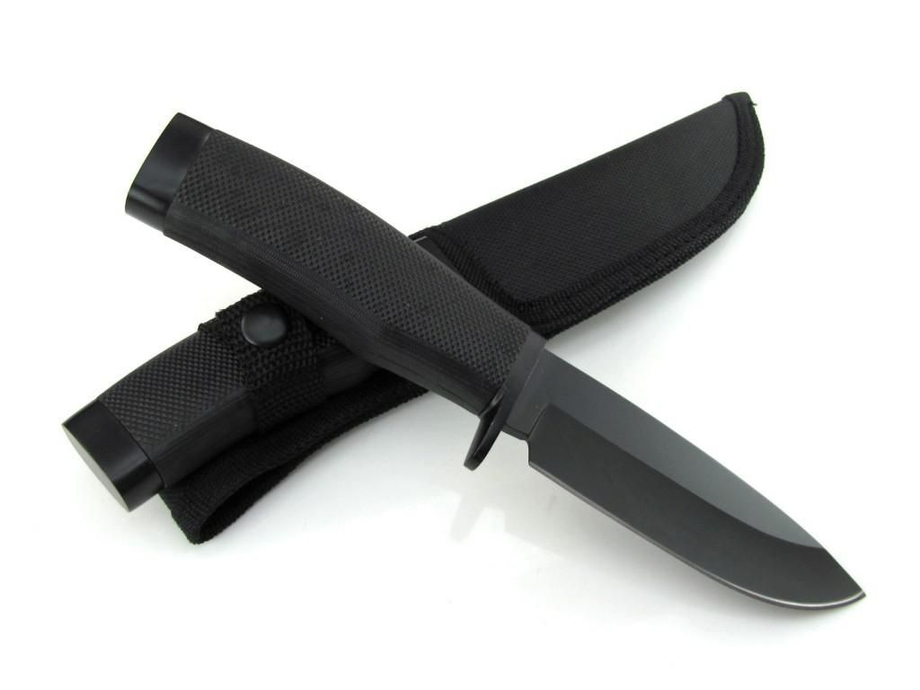 Camping Knife BUCK 768 Survival Knife BUCK768 Military Knife Silver New