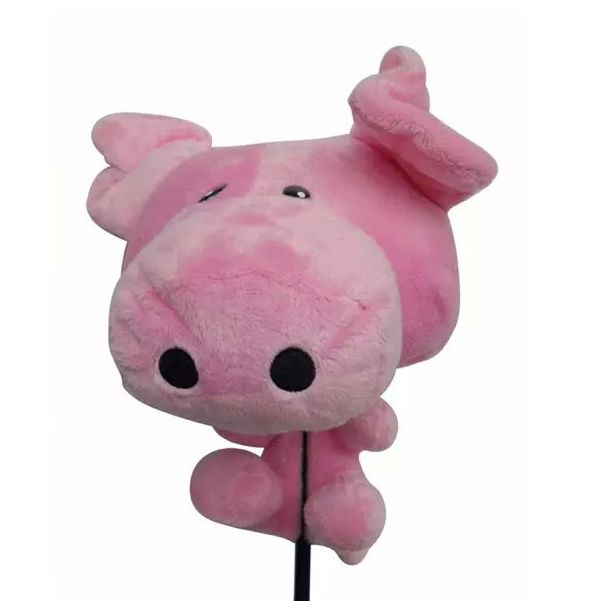 2017 Pink Pig Golf Club Hugger Head Cover Fun Accessory Golfing Golfer
