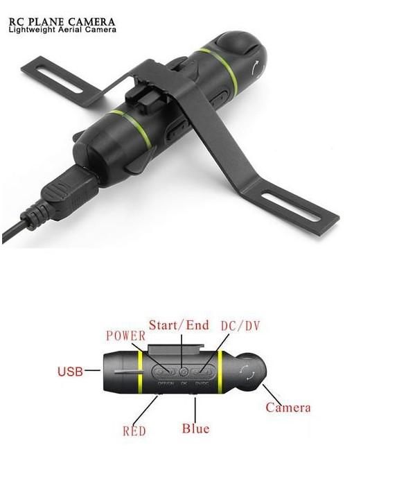 2017 Fly Dv Micro Video Camera 2gb For Rc Airplane Helicopter Model