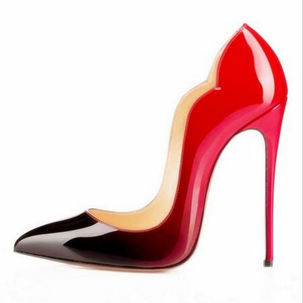 Brand Women Shoes Red Bottom High Heels 12CM Sexy Pumps Shoes For Women Patent Leather Pointed Toe High Heels Wedding Shoes Woman High Heel
Brand Women Shoes Red Bottom High Heels 12CM Sexy Pumps Shoes For Women Patent Leather Pointed Toe High Heels Wedding Shoes Woman High Heel