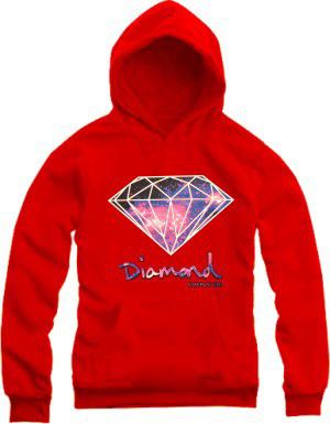 Wholesale-Diamond hoodie Supply for men free shipping Diamond hoodie hip hop hoody brand new sweatshirt men's velvet pullover M -4XL