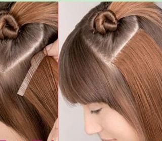 How To Glue In Hair Extensions