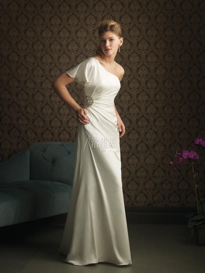 slip wedding dresses