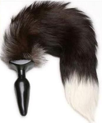 Fox tail Vibration anal plug/Sex Funny anal toys for women/products/Christmas gift,sex toy,Anal Toys