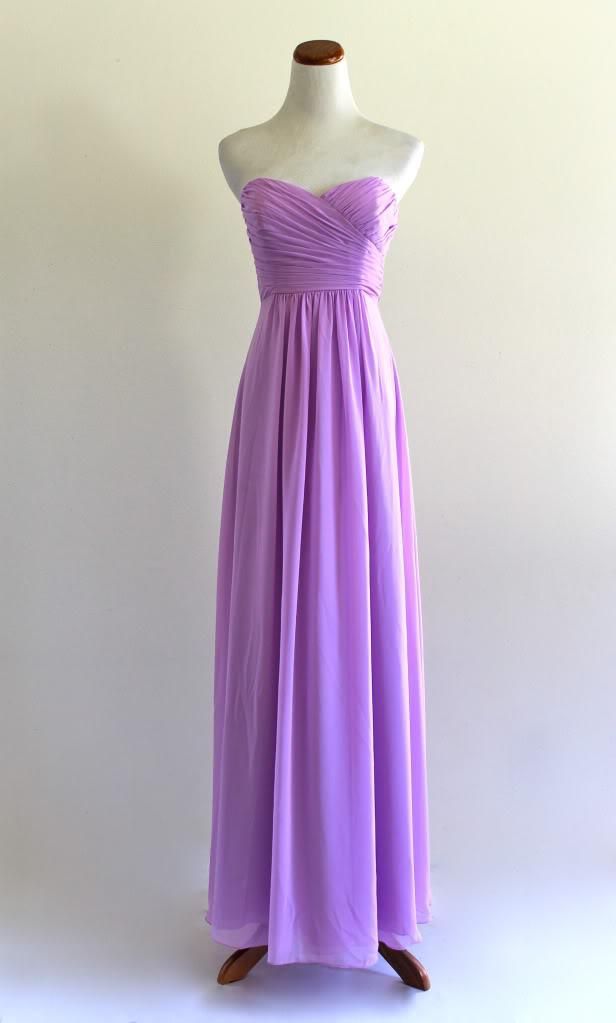 Princes Baby Purple Chiffon dresses Wedding Bridesmaid Prom Party ...