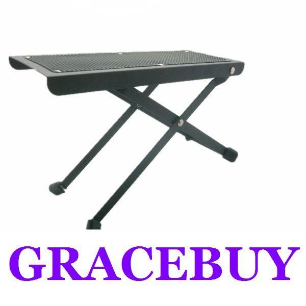 2018 Adjustable Anti Slip Classical Guitar Footrest Foot Rest Footstool