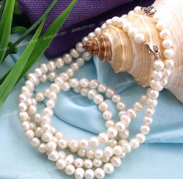 New 35inches Necklaces Strands real fine natural 7-8mm white Pearl Necklace silver clasp
New 35inches Necklaces Strands real fine natural 7-8mm white Pearl Necklace silver clasp
