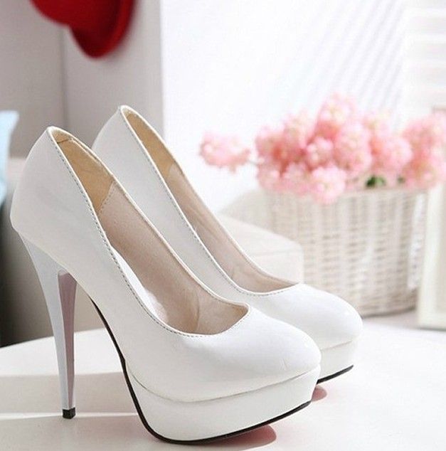 Seller Wholesale Red High Heels Wedding Shoes  Paint The Bride Shoes ...