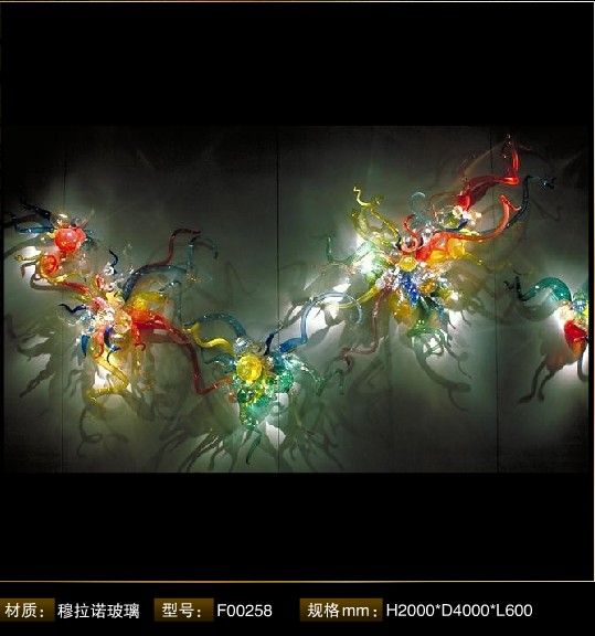 2017 Hand Blown Glass Art Decoratiove Lighting As Wall Decor Lrw0010 From Longreecraft, 804.03