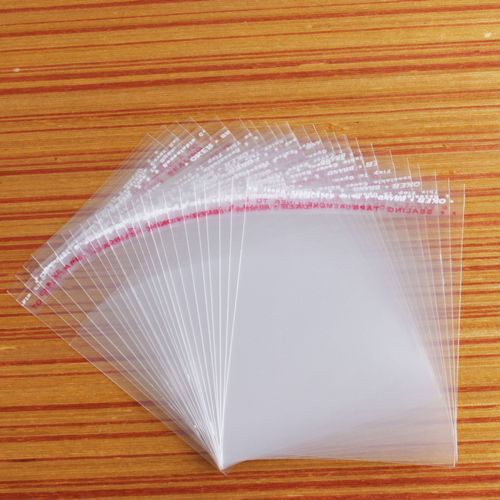 1200 Clear Self Adhesive Seal Plastic Bags Opp Packing Bag Fit Jewelry ...