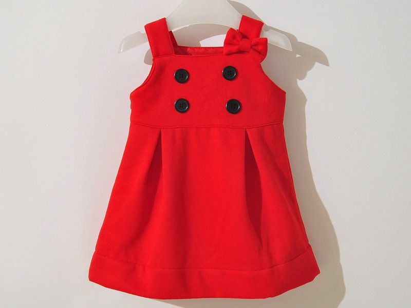 New baby dresses vests female clothing cotton children dress red color ... New baby dresses vests female clothing cotton children dress red color ...