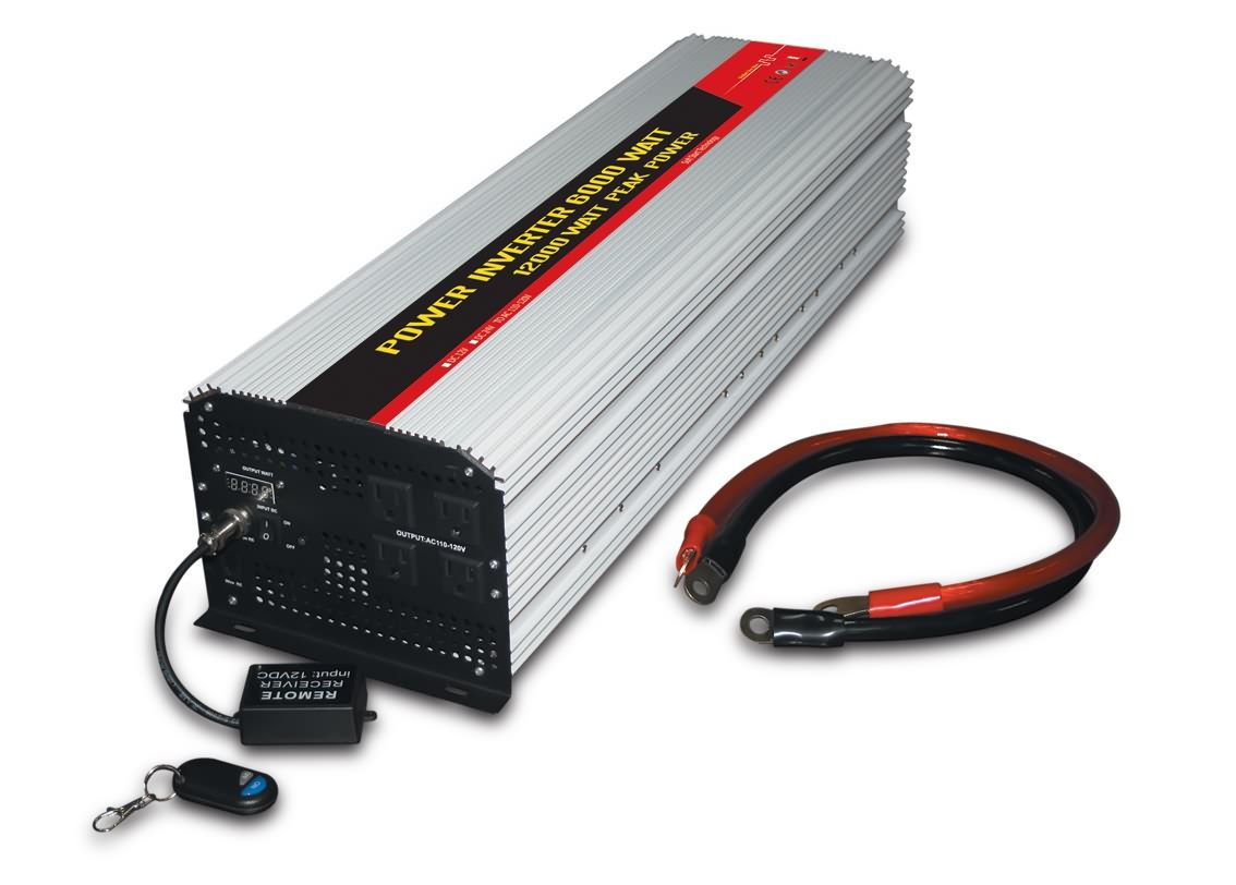6000w Power Inverter With Remote Control Switch Inverter 1000w Inverter